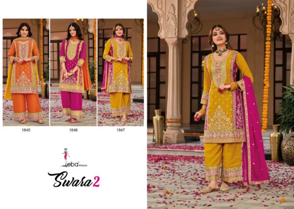 EBA LIFESTYLE SWARA VOL 2 CHINON EMBROIDERY SUITS 8.jpg