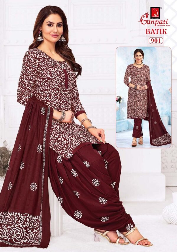 GANPATI BATIK VOL 9 COTTON PRINTED SUIT CATALOGUE 2.jpg