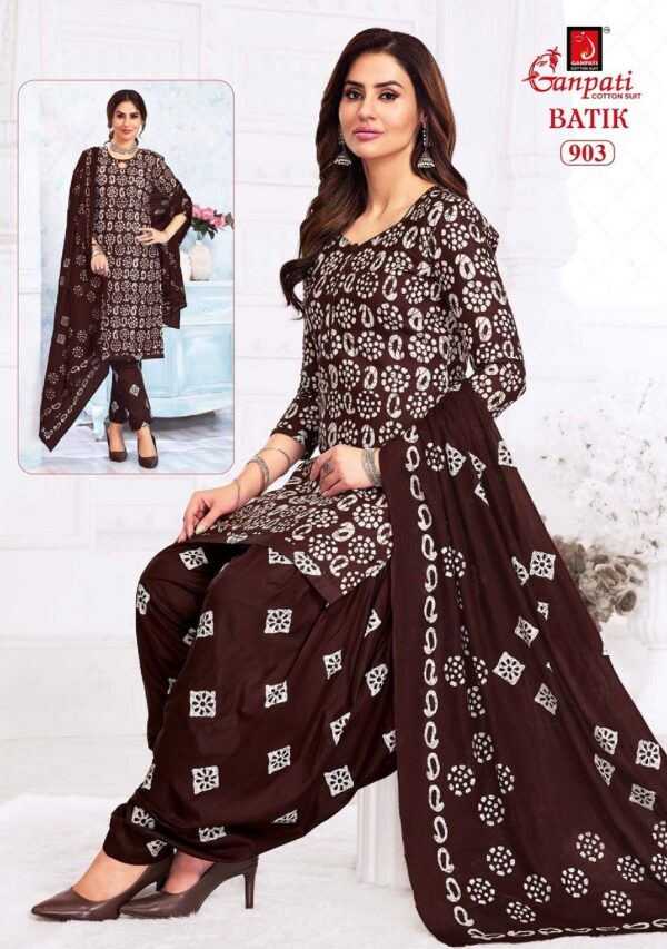 GANPATI BATIK VOL 9 COTTON PRINTED SUIT CATALOGUE 4.jpg