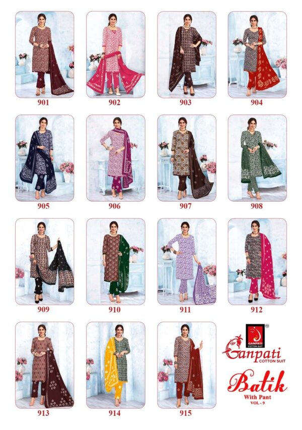 GANPATI BATIK VOL 9 READYMADE KURTI WITH PANT 1.jpg