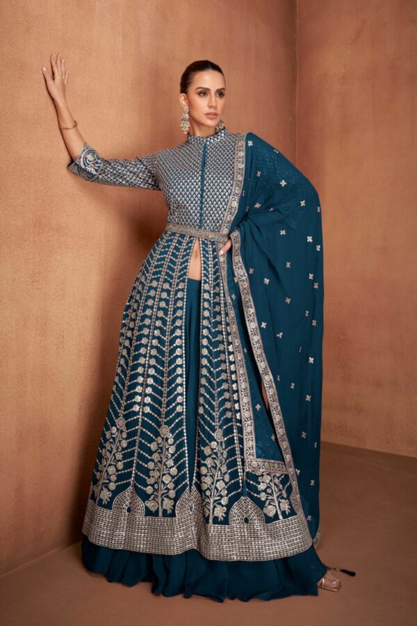 GULKAYRA DESIGNER KHWAB GEORGETTE FANCY SUITS 5.jpg