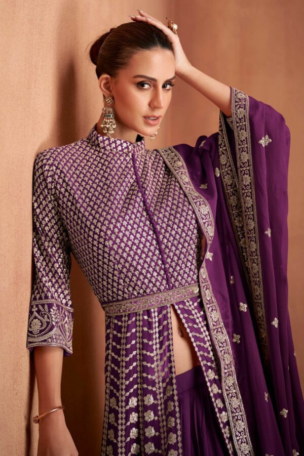GULKAYRA DESIGNER KHWAB GEORGETTE FANCY SUITS 6.jpg