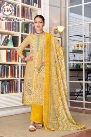 HARSHIT SUMMER SAGA PURE COTTON SUITS CATALOG 10.jpg