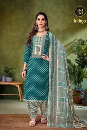 KULNIDHI INDIGO PURE VISCOSE REYON SUIT BY ALOK SUIT 6.jpg