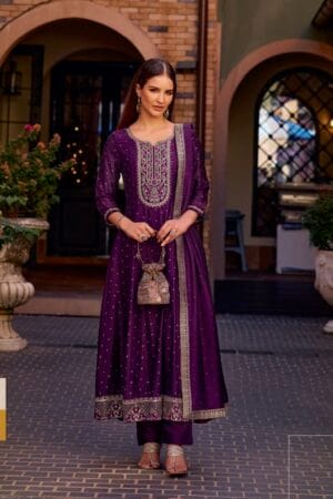 LILY LALI ANARKALI EMBROIDERY READYMADE KURTI 10.jpg