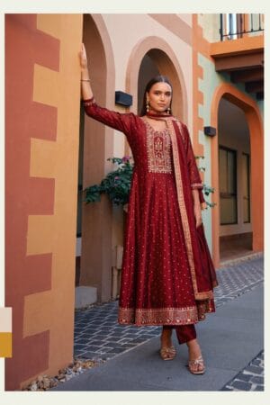 LILY LALI ANARKALI EMBROIDERY READYMADE KURTI 5.jpg