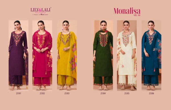 LILY LALI MONALISA VOL 6 FANCY EMBROIDERY KURTI 6.jpg