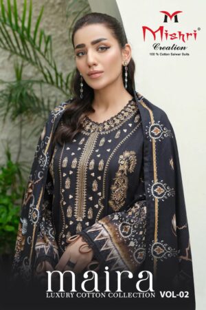 MISHRI CREATION MAIRA VOL 2 LAWN KARACHI SUITS 8.jpg