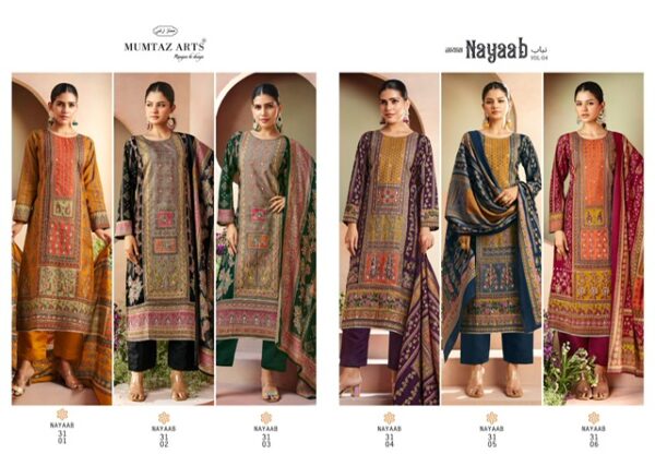 MUMTAZ ARTS NAYAAB VOL 4 VISCOSE MUSLIN SUITS 1.jpg