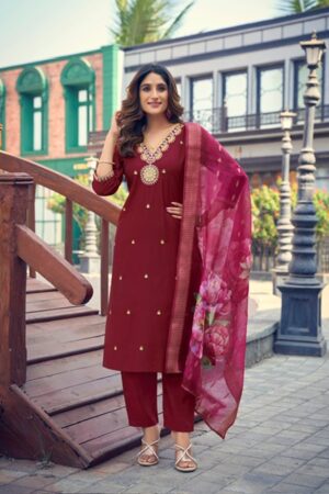 OSSM NUSRAT VOL 2 PURE VISCOSE READYMADE KURTI 2.jpg