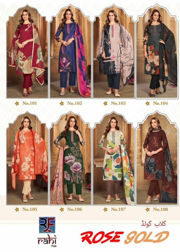 RAHI FAB ROSE GOLD PURE COTTON SUITS CATALOGUE 8.jpg