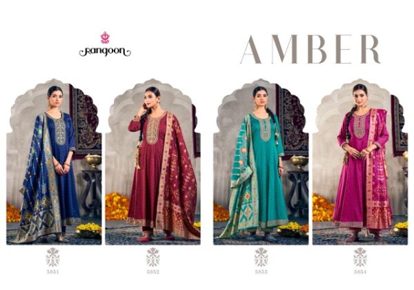 RANGOON AMBER EMBROIDERY ANARKALI STYLE KURTI 6.jpg
