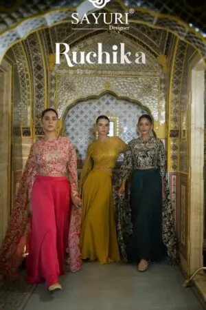 SAYURI DESIGNER RUCHIKA HD ~ #ethnicwear #dresses #fashion #festivewear #womenswear #partywear #style #longsleevesdresses 004