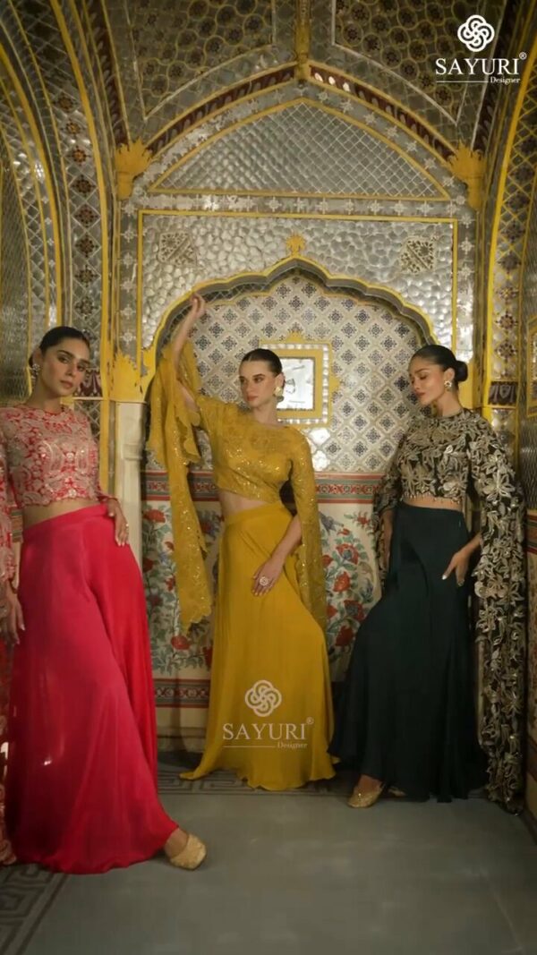 SAYURI DESIGNER RUCHIKA HD ~ #ethnicwear #dresses #fashion #festivewear #womenswear #partywear #style #longsleevesdresses 053