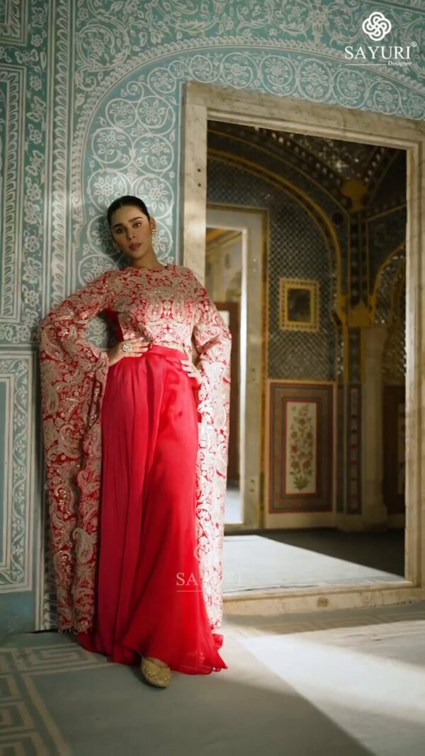 SAYURI DESIGNER RUCHIKA HD ~ #ethnicwear #dresses #fashion #festivewear #womenswear #partywear #style #longsleevesdresses 205