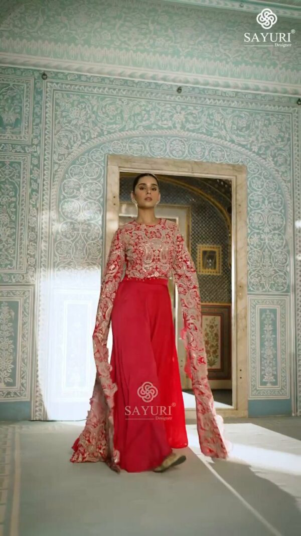 SAYURI DESIGNER RUCHIKA HD ~ #ethnicwear #dresses #fashion #festivewear #womenswear #partywear #style #longsleevesdresses 245