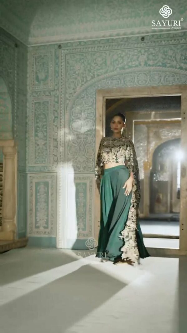 SAYURI DESIGNER RUCHIKA HD ~ #ethnicwear #dresses #fashion #festivewear #womenswear #partywear #style #longsleevesdresses 263