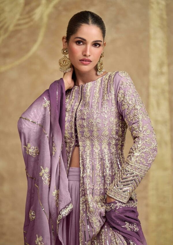 SAYURI DESIGNER SAWARIA GOLD REAL GEROGETTE SUITS 1.jpg