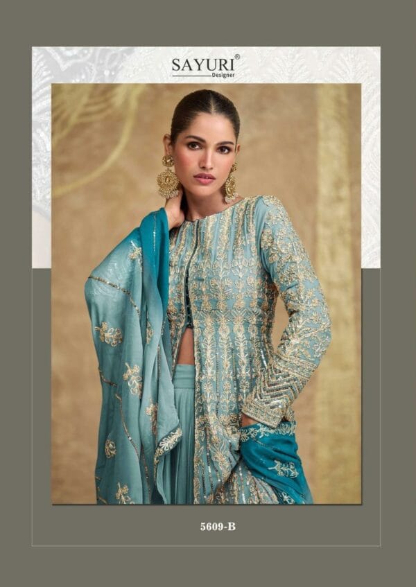 SAYURI DESIGNER SAWARIA GOLD REAL GEROGETTE SUITS 4.jpg