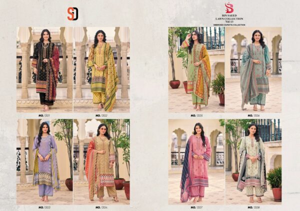 SHRADDHA BIN SAEED VOL 13 PURE COTTON SUITS 1.jpg