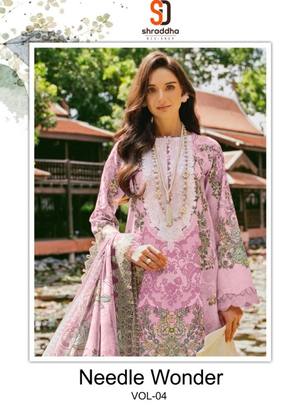 SHRADDHA DESIGNER NEEDLE WONDER VOL 4 SUITS 5.jpg