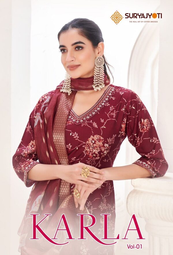 SURYAJYOTI KARLA VOL 1 MODAL PRINT READYMADE SUITS 9.jpg