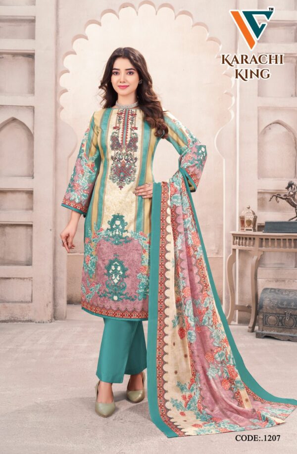 VANDANA KARACHI‎ KING‎ VOL 12 PAKISTANI SUITS 6.jpg