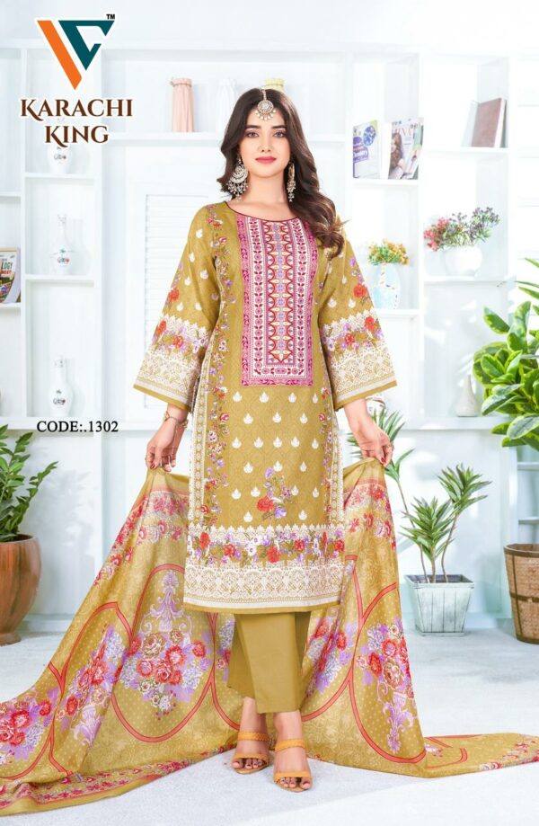 VANDANA‎‎‎‎‎ CREATION KARACHI KING‎ VOL 13 COTTON SUITS 4.jpg