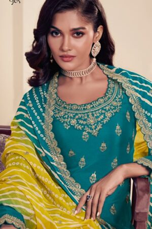 VINAY KULEESH RANG PLUS CHINON EMBROIDERY SUITS 11.jpg