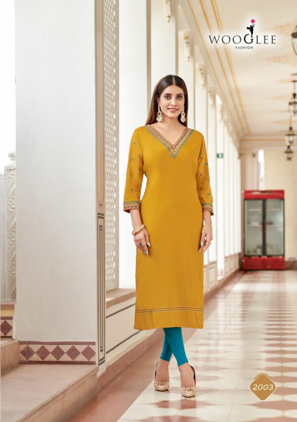 WOOGLEE VEERA RAYON EMBROIDERY KURTI CATALOGUE 4.jpg