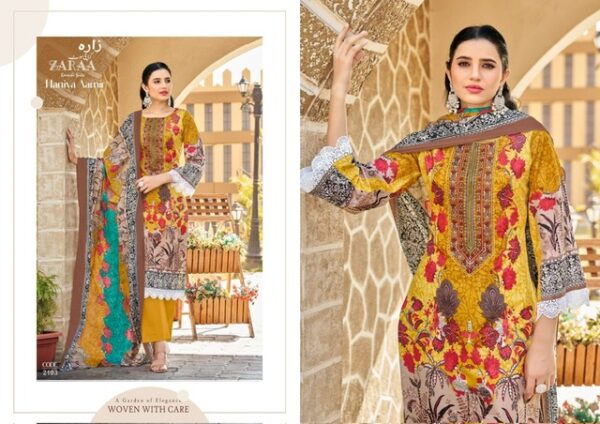 ZAARA HANIYA AAMIR VOL 21 PAKISTANI LAWN SUITS 5.jpg