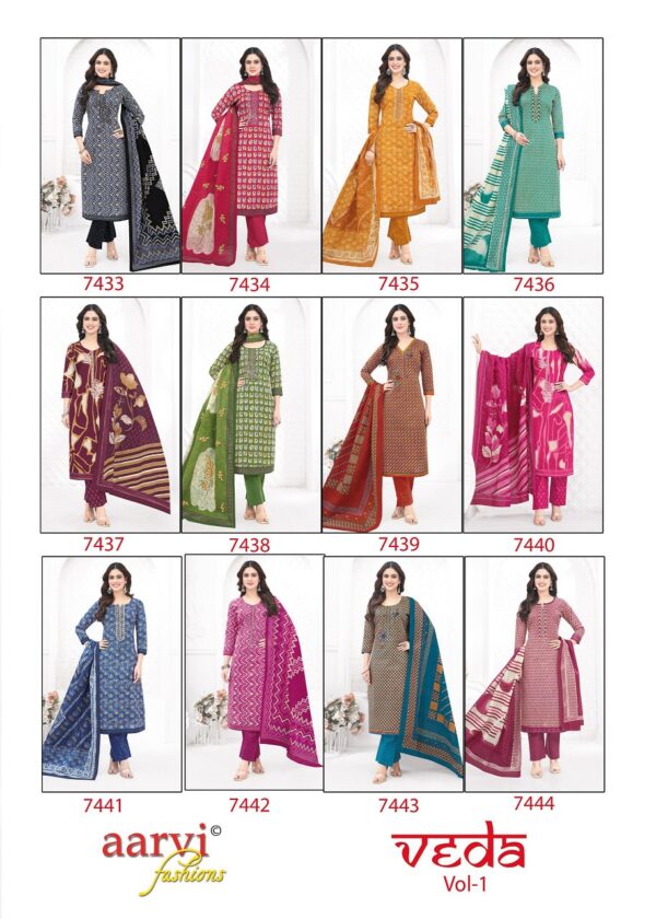 AARVI VEDA VOL 1 PURE COTTON PRINTED SUITS SUPPLIER 1.jpg
