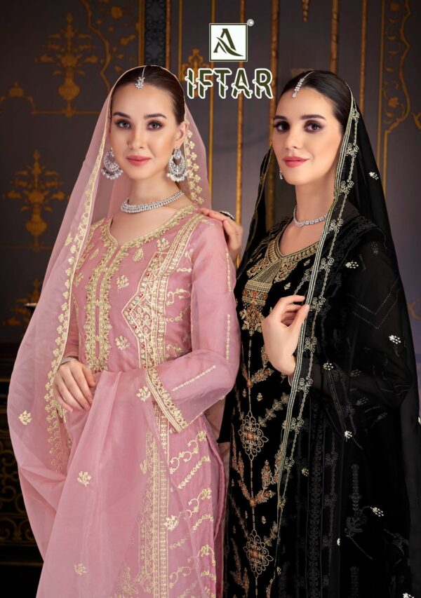 ALOK SUIT IFTAR ORGANZA EMBROIDERY SUITS SUPPLIER 1.jpg