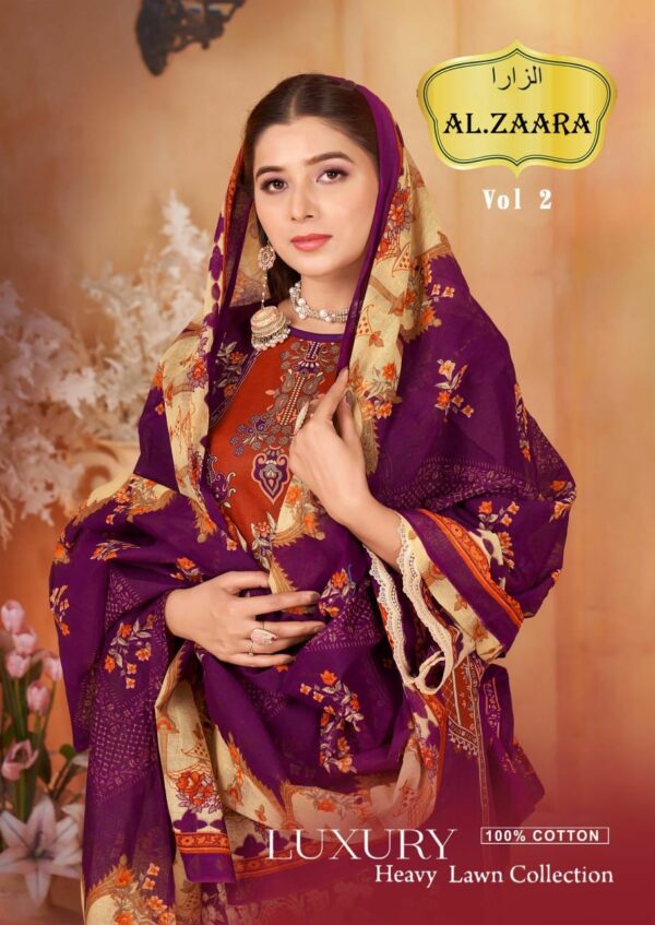 Al ZAARA VOL 2 LUXURY HEAVY LAWN COLLECTION SUITS 6.jpg