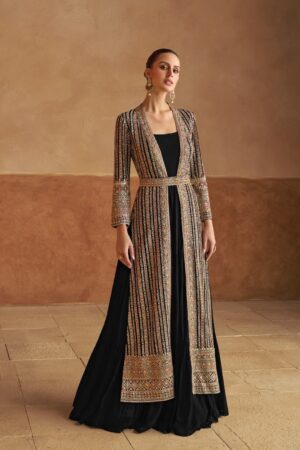 GULKAYRA DESIGNER NABIYA REAL GEORGETTE SUITS 9.jpg