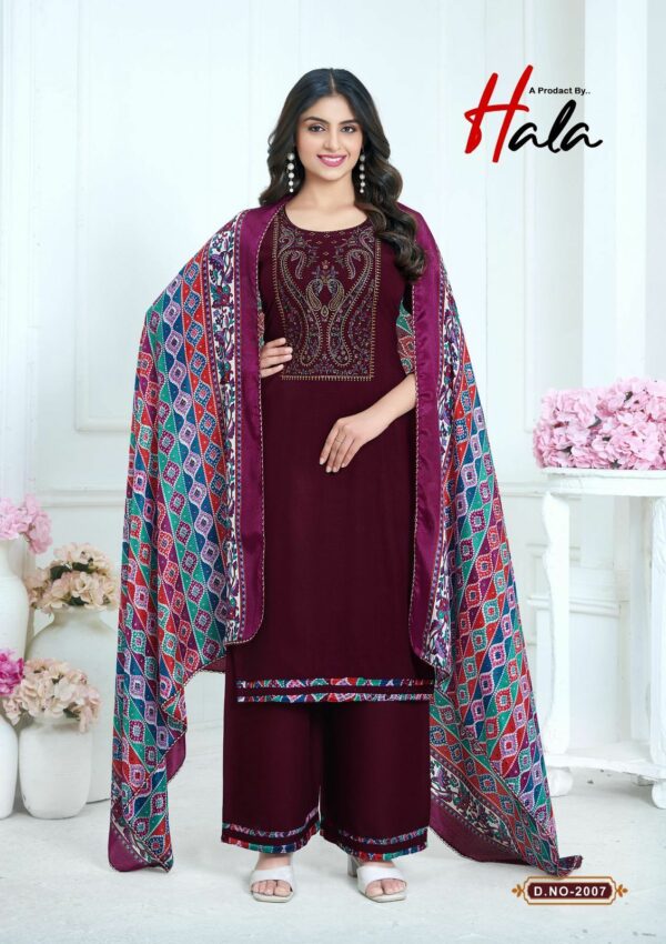 HALA NIGAAR VOL 2 RAYON EMBROIDERY SUITS SUPPLIER 12.jpg
