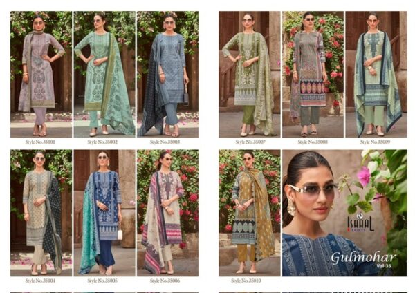 ISHAAL PRINTS GULMOHAR VOL 35 COTTON PRINTED SUITS 4.jpg