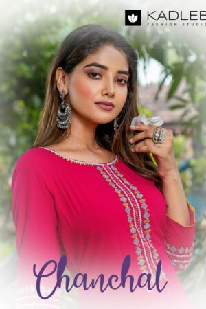 KADLEE CHANCHAL REYON HANDWORK KURTIS CATALOG 2.jpg