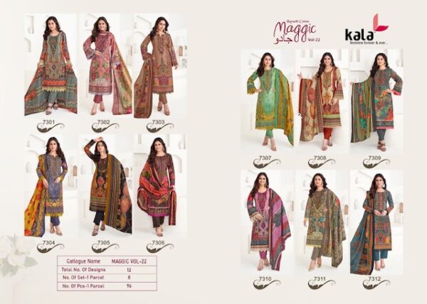 KALA MAGGIC VOL 22 COTTON KARACHI SUITS CATALOG 13.jpg