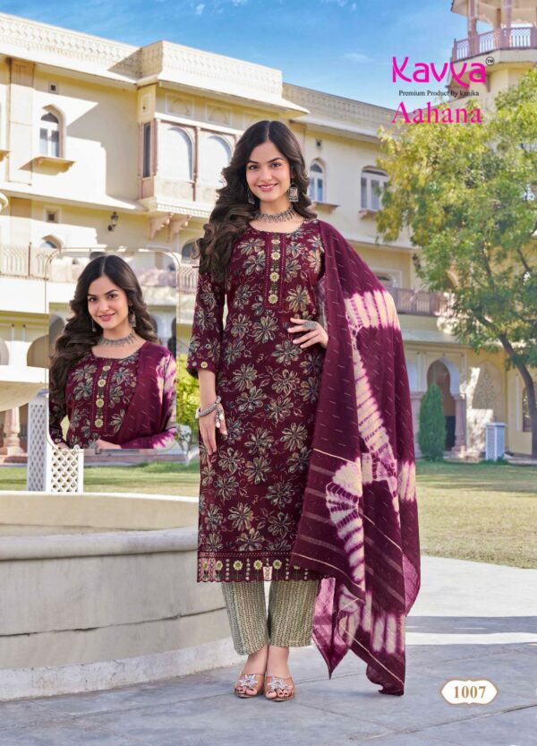 KAVYA AAHANA VOL 1 EMBROIDERY KURTI CATALOGUE 5.jpg