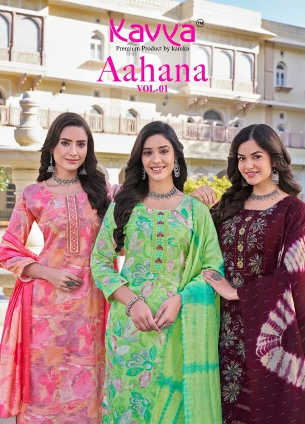 KAVYA AAHANA VOL 1 EMBROIDERY KURTI CATALOGUE 9.jpg