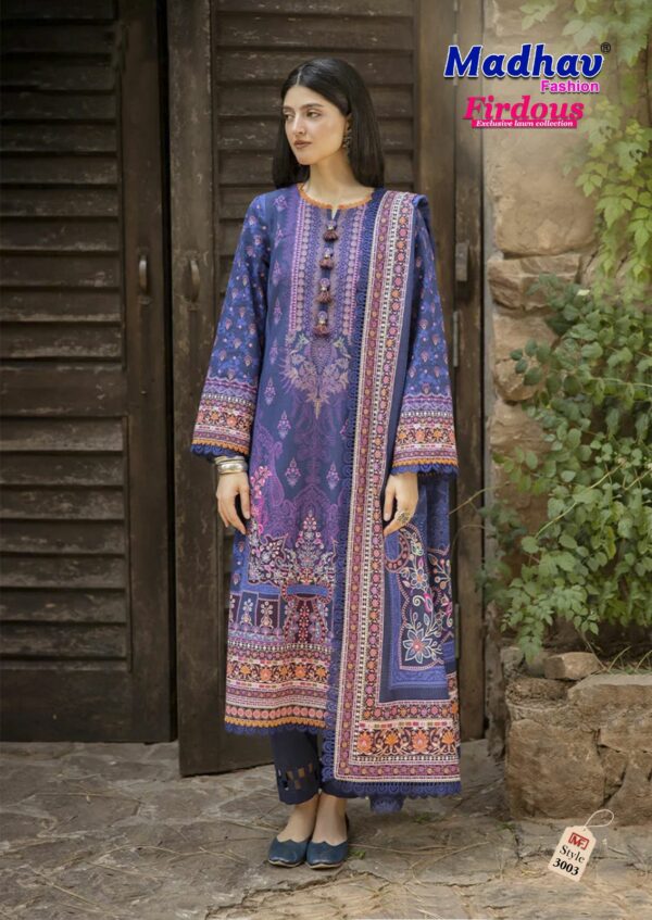 MADHAV FASHION FIRDOUS VOL 3 LAWN KARACHI SUITS 2.jpg