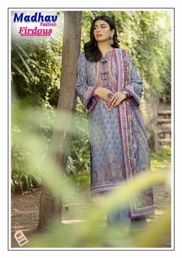 MADHAV FASHION FIRDOUS VOL 3 LAWN KARACHI SUITS 3.jpg
