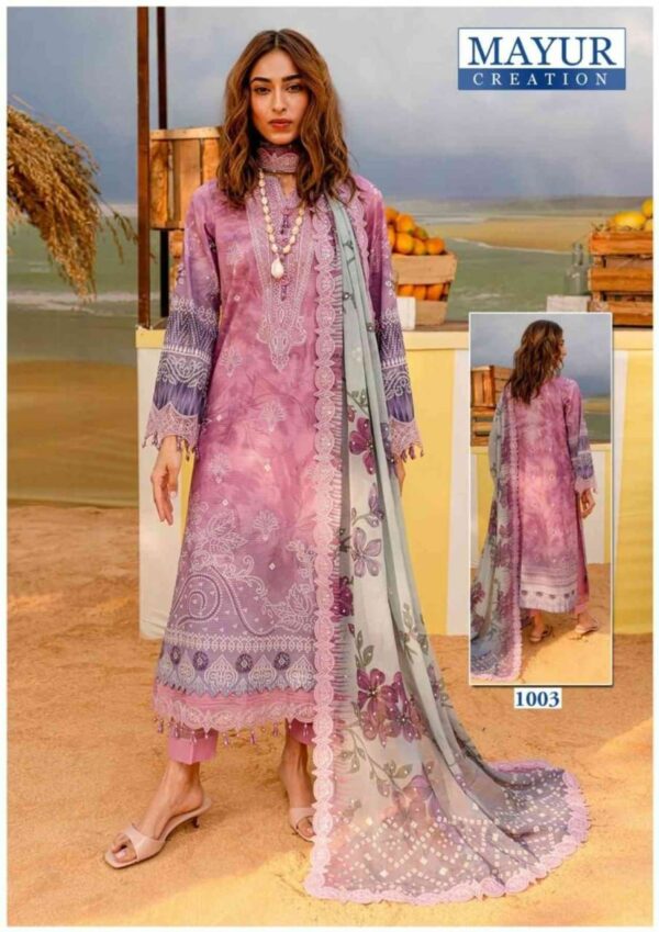 MAYUR CREATION KHWAHISH VOL 1 LUXURY LAWN SUITS 2.jpg