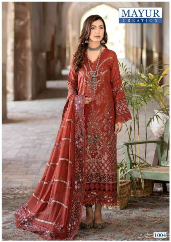 MAYUR CREATION KHWAHISH VOL 1 LUXURY LAWN SUITS 4.jpg