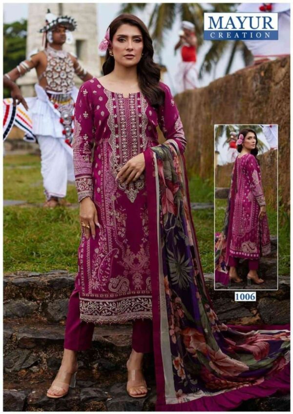 MAYUR CREATION KHWAHISH VOL 1 LUXURY LAWN SUITS 6.jpg