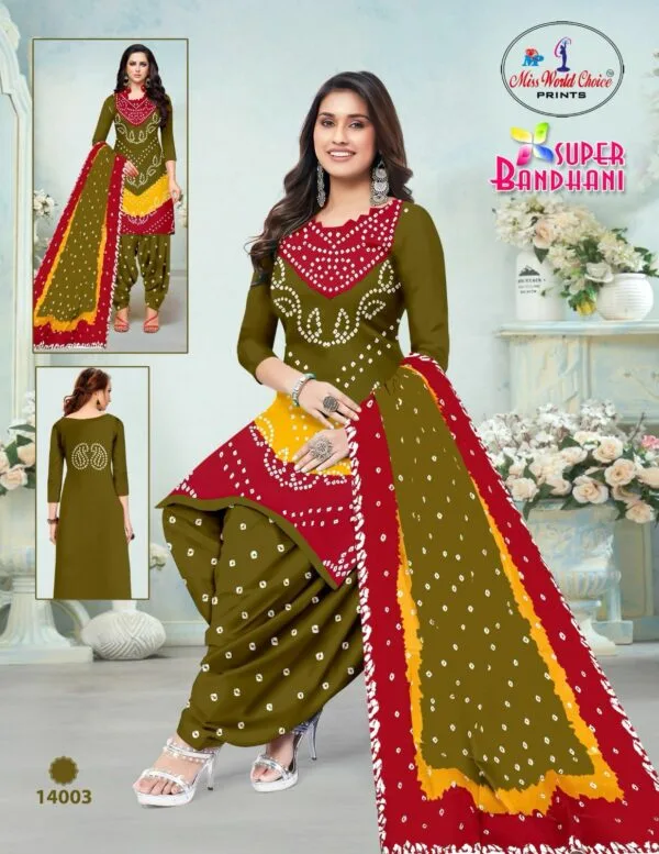 MISS WORLD BANDHANI VOL 14 COTTON PRINTED SUITS 10.jpg