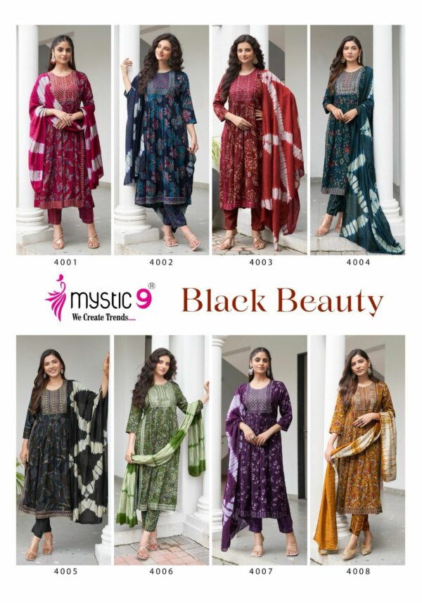 MYSTIC 9 BLACK BEAUTY VOL 4 RAYON NYRA CUT KURTI 10.jpg
