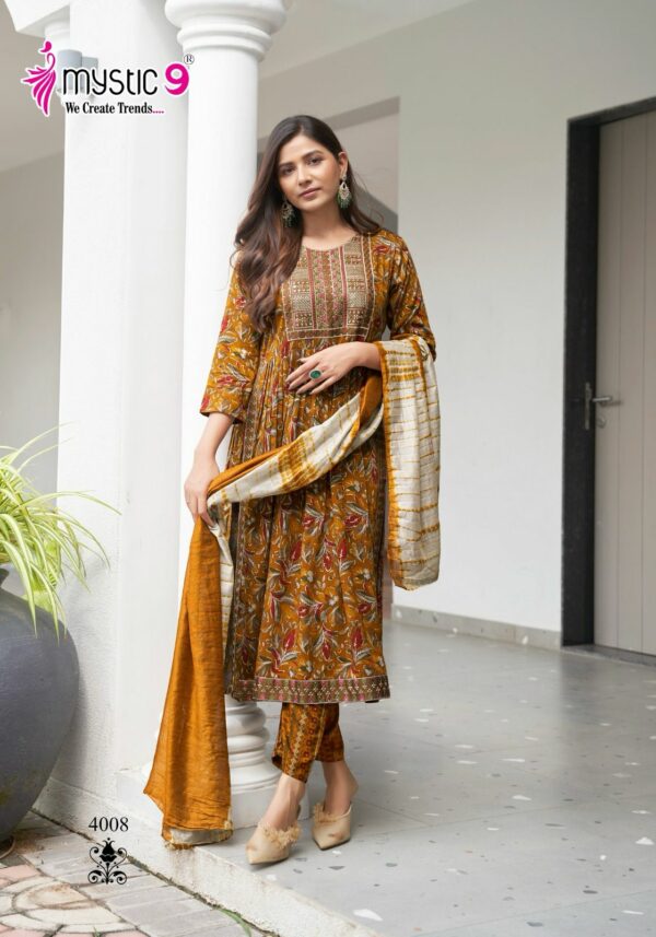 MYSTIC 9 BLACK BEAUTY VOL 4 RAYON NYRA CUT KURTI 13.jpg