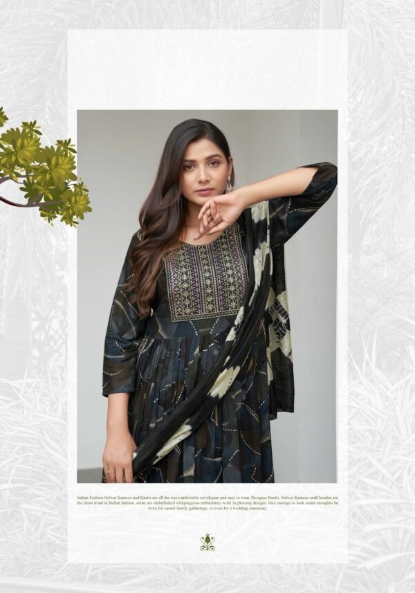 MYSTIC 9 BLACK BEAUTY VOL 4 RAYON NYRA CUT KURTI 3.jpg